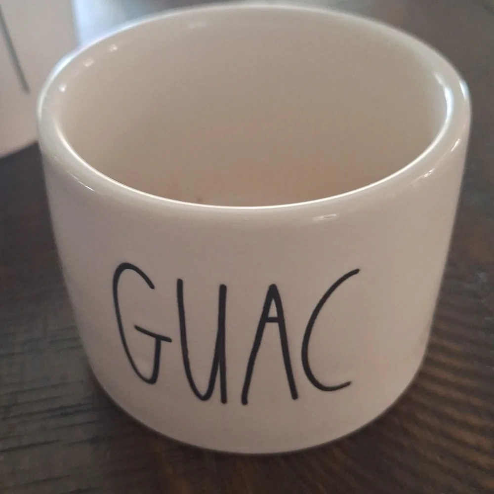 Rae Dunn Guac and Salsa Bowl Set